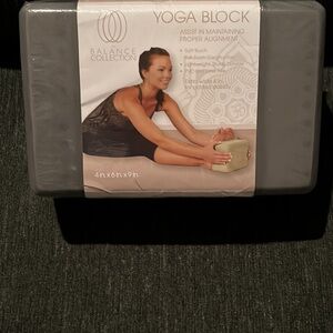New Gray Yoga Block